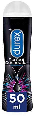 Durex Lubricante Perfect Connection de Base Silicona – Adecuado también para Sexo Anal – 50 ml