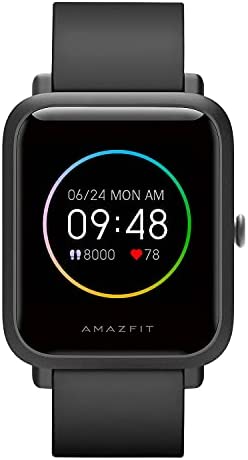 Amazfit Bip S Lite Smartwatch Ftiness Reloj Inteligente Deporte Pantalla Transflectiva Siempre Encendida Duración de la batería 30 días Monitoreo del sueño y Frecuencia para Mujer y hombre