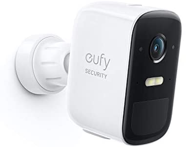 eufyCam 2C Pro Cámara vigilancia WiFi Exterior cámara Adicional, 2K resolución, 180 dí­as de batería, Compatible con HomeKit, IP67 Resistente a la Intemperie, visión Nocturna, no Tarifa mensual