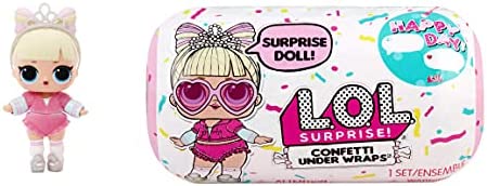 L.O.L. Surprise!- Confetti Under Wrap – Muñeca de colección con 15 sorpresas, Ropa y Accesorios de Moda – Serie 2 niños a Partir de 3 años, Color (MGA Entertainment 576440C3)