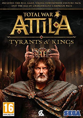 SEGA Total War: ATTILA – Tyrants & Kings Básico + complemento PC Inglés vídeo – Juego (PC, Estrategia, Modo multijugador)