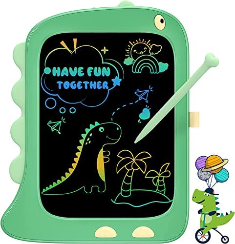 TEKFUN Tablet de Escritura LCD 8,5 Pulgadas, Tablero de Dibujo Pizarra Magnetica Infantils, Unicornio Juguetes Regalo Niña Niño de 2 3 4 5 6 Años Niños (Rosa)