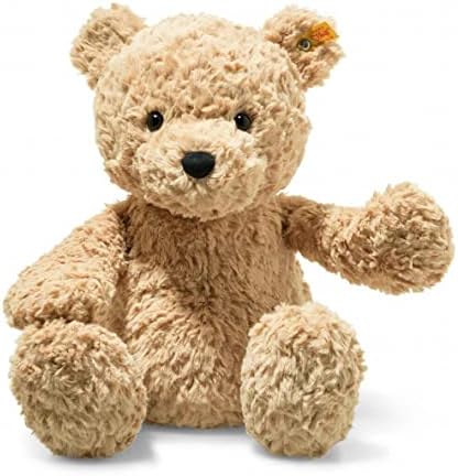 Steiff Peluche Teddy Jimmy, Bonito Peluche para niños, niñas y bebés a Partir de 0 Meses, Soft Cuddly Friends, 40 cm, marrón Claro 113512