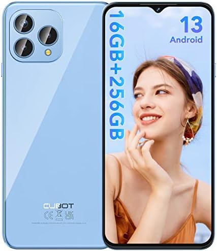 CUBOT P80 (2023) Teléfono Móvil Libres, Android 13 moviles, 16GB + 256GB/1TB, 48MP+24MP, 6,58" FHD+, 5200mAh Movil, Smartphone 4G Dual SIM, MediaTek MT8788/Octa-Core/Fingerprint/OTG/NFC/GPS