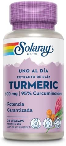 Solaray Turmeric 600mgCúrcuma30 VegCaps