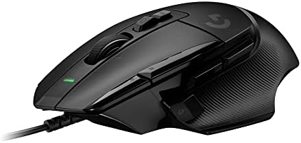 Logitech G G502 X Ratón con cable – LIGHTFORCE, Botones principales híbridos óptico-mecánicos, Captor gaming HERO 25K, compatible con PC – macOS/Windows – Negro
